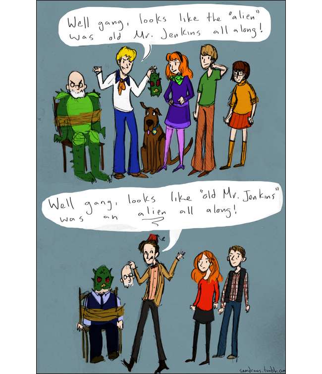 Read more about the article Scooby Doo versus Doctor Who
