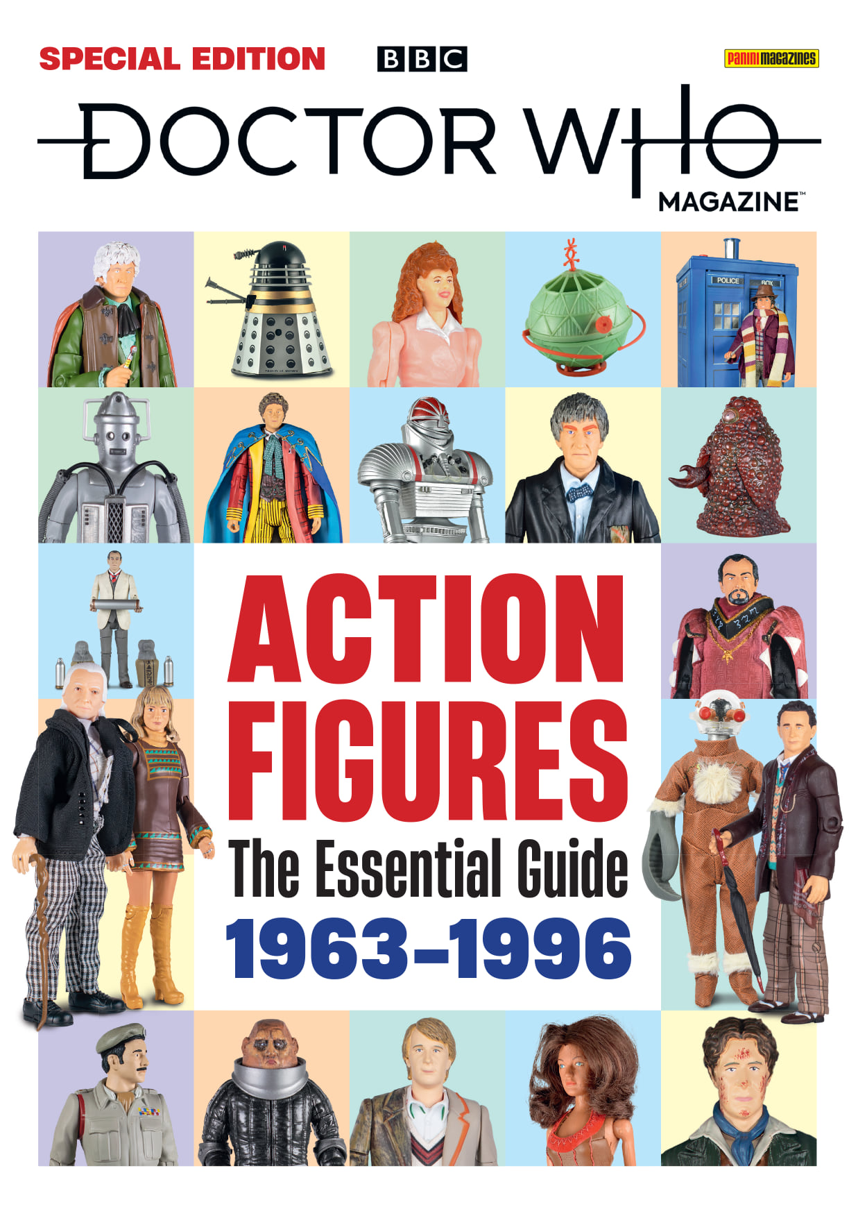 Read more about the article Doctor Who Magazine Special 60 – Action Figures: The Essential Guide (1963-1996)