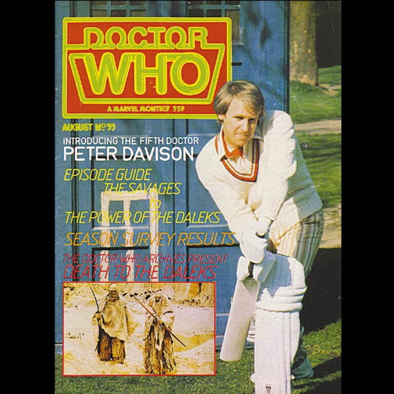 Read more about the article Some old Doctor Who Magazine DWM issues introducing new Doctors