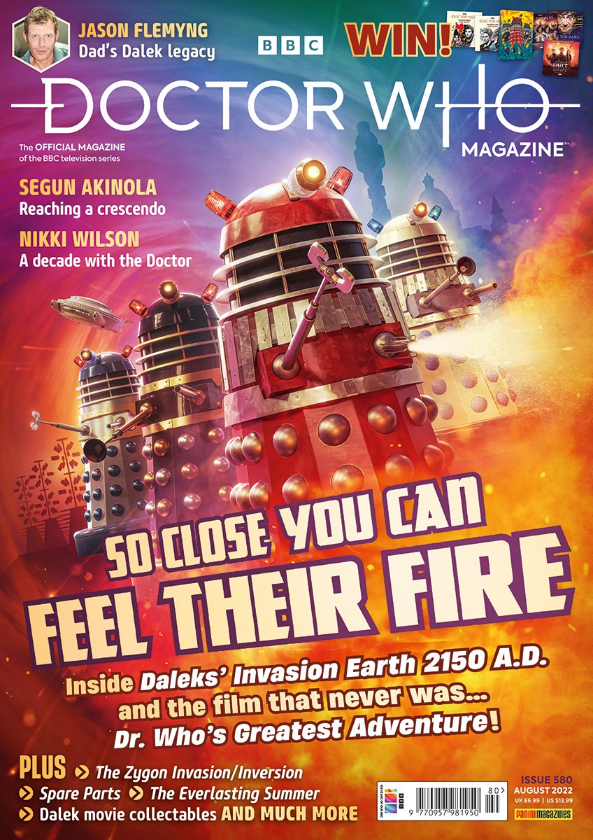 Read more about the article Doctor Who Magazine DWM issue 580