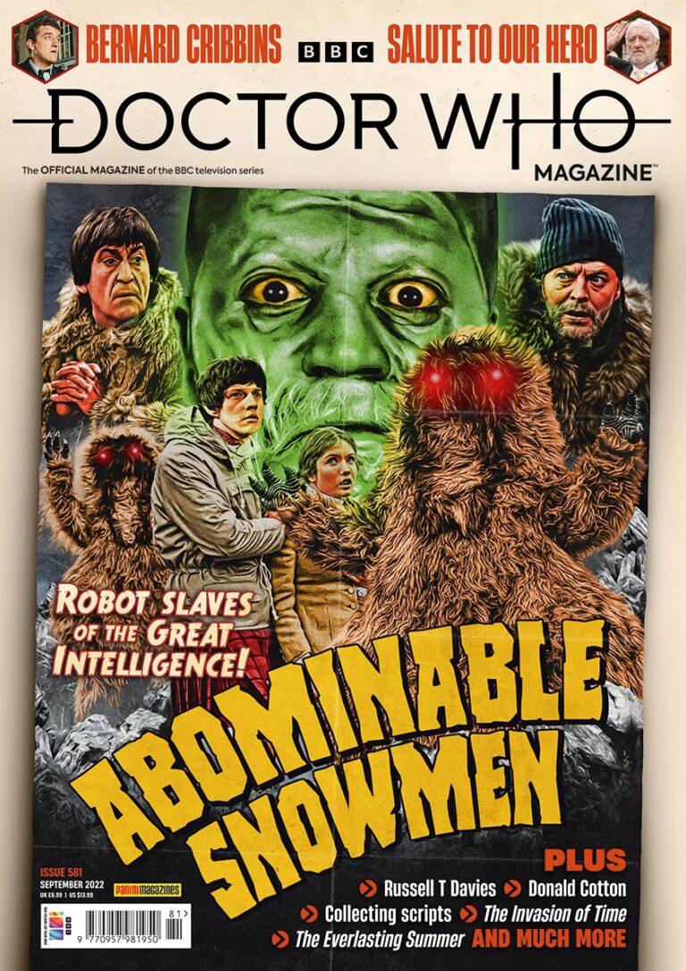 Read more about the article Doctor Who Magazine DWM issue 581