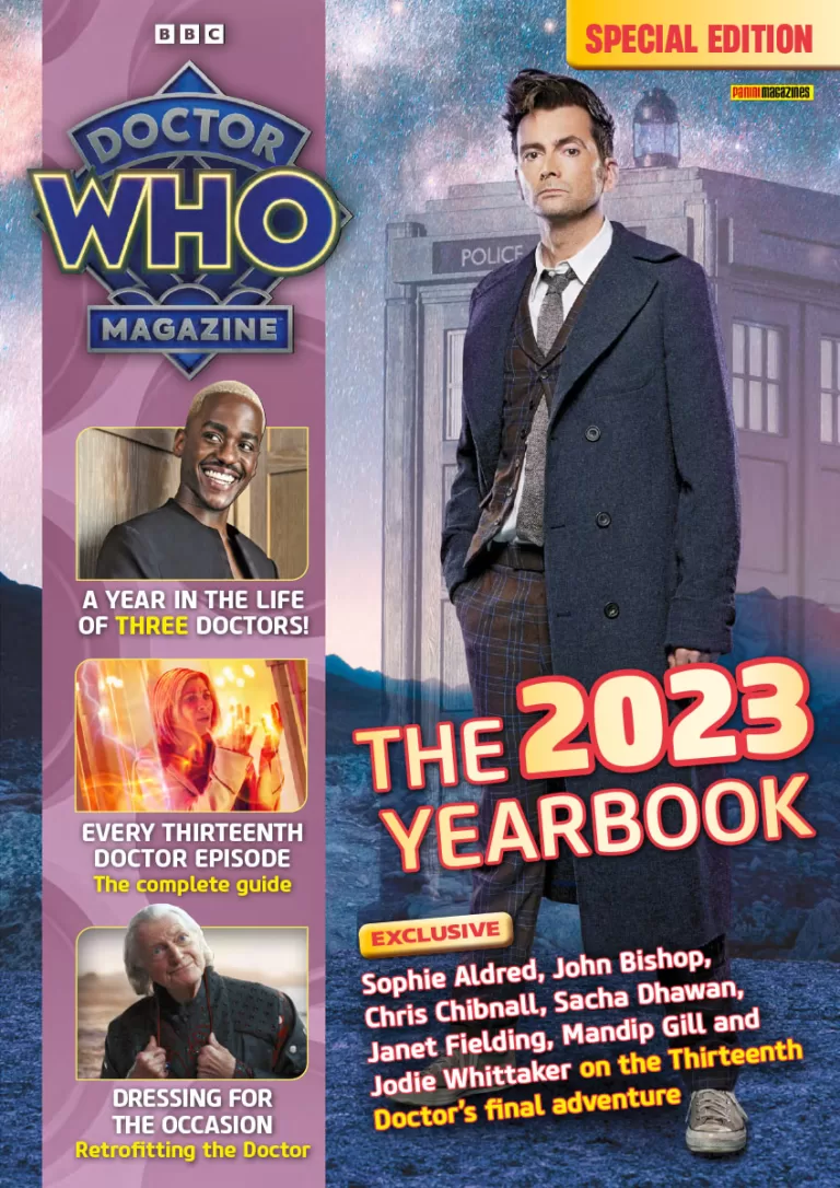 Read more about the article Doctor Who Magazine DWM special 62 – The 2023 Yearbook