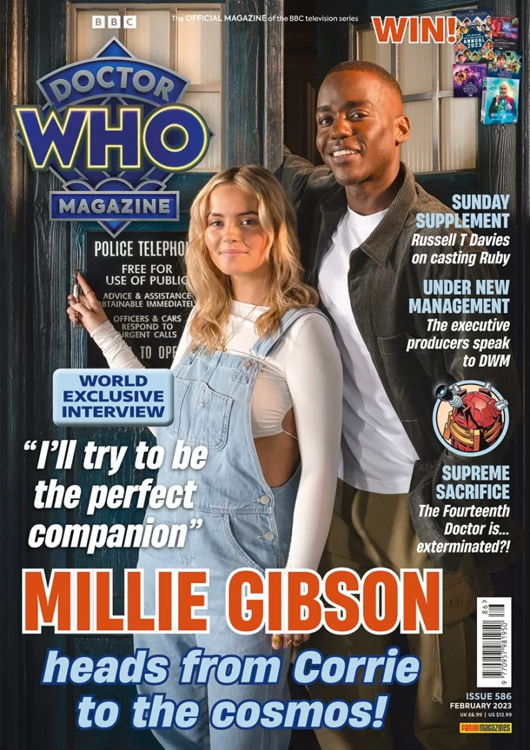 Read more about the article Doctor Who Magazine DWM issue 586