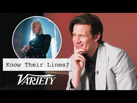 Read more about the article Does Matt Smith know lines from his most famous movies and TV shows?